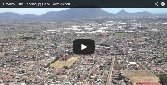 Havayolu 101 Landing @ Cape Town Airport