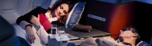 Lufthansa_business class service_short_sleep