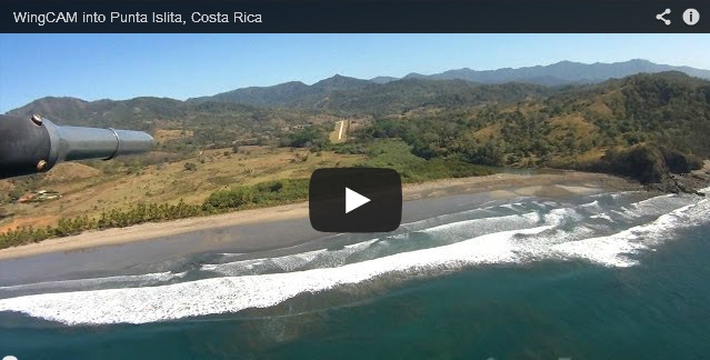 Nature Air – WingCAM into Punta Islita, Costa Rica