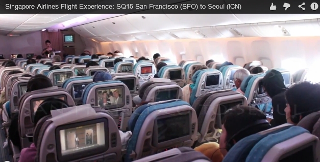Singapore Airlines Flight Experience: SQ15 San Francisco (SFO) to Seoul (ICN)