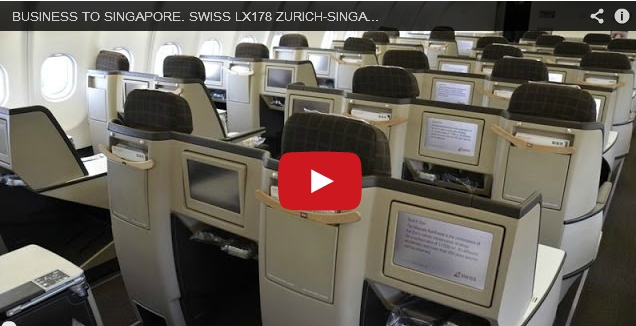 SWISS LX178 Zurich – Singapore with Airbus A340-300
