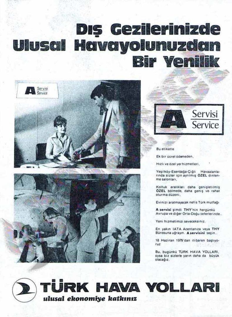 A Servisi Dış Gezilerinizde Ulusal Havayolunuzdan Bir Yenilik