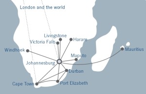 Comair_British Airways_route network