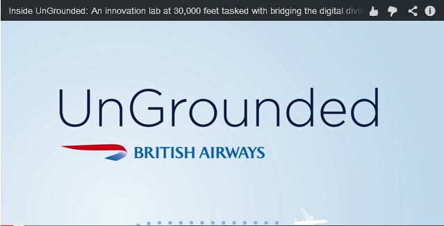 Inside UnGrounded: An innovation lab at 30,000 feet tasked with bridging the digital divide