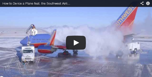 How to De-Ice a Plane feat. the Southwest Airlines Icemen!