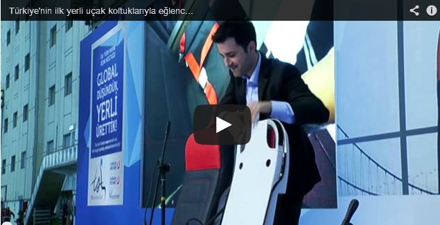 Yerli Uçak Koltuklarıyla Perküsyon Performansı