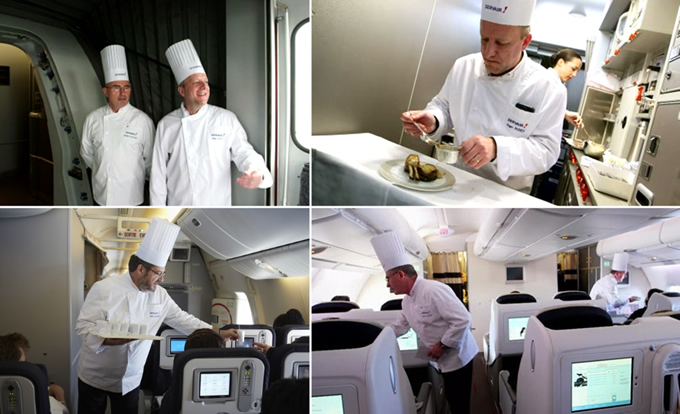 Servair chefs make ‘surprise’ appearance onboard an Air France flight