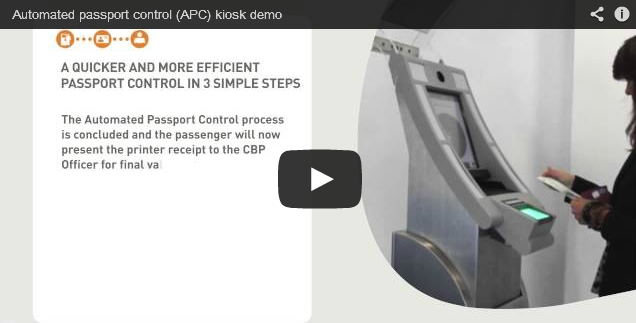 Automated Passport Control (APC) Kiosk Demo
