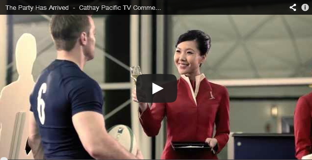 Cathay Pacific TV Commercial – The Party Has Arrived