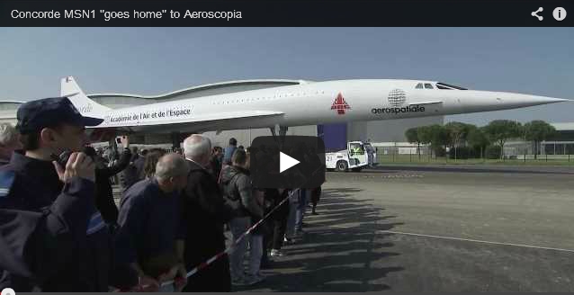 Concorde MSN1 Goes Home to Aeroscopia