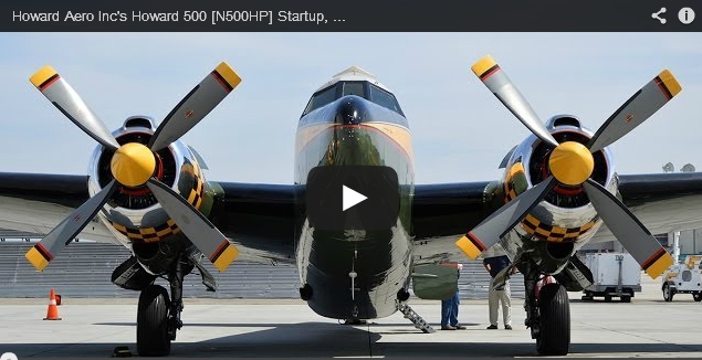 Howard Aero Inc’s Howard 500 – Startup, Taxi, and Takeoff