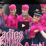 Ladies in Pink - Azul Airlines