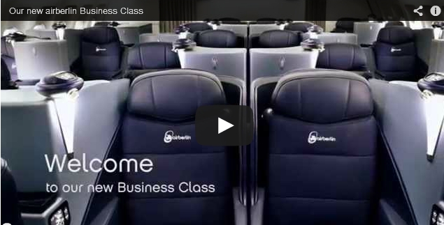 Our New airberlin Business Class
