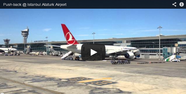 Push-back @ Istanbul Ataturk Airport