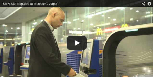 SITA Self BagDrop at Melbourne Airport