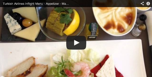 Turkish Airlines Inflight Food – Appetizers