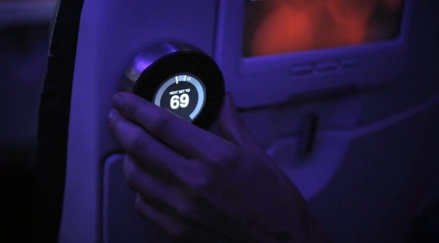 Virgin America’s New Feature: Total Temperature Control By Nest