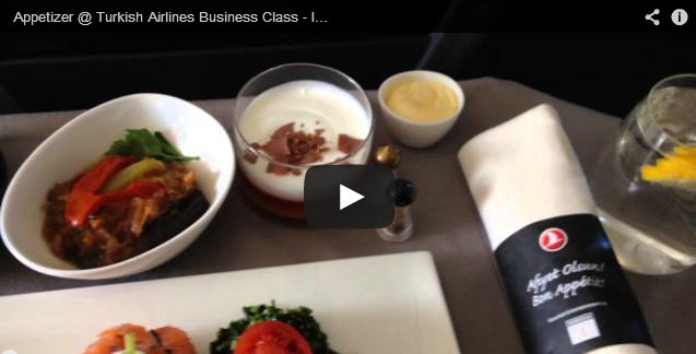 Appetizer @ Turkish Airlines Business Class