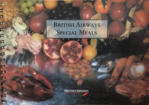 British Airways_Special Meal_Catalogue_1992