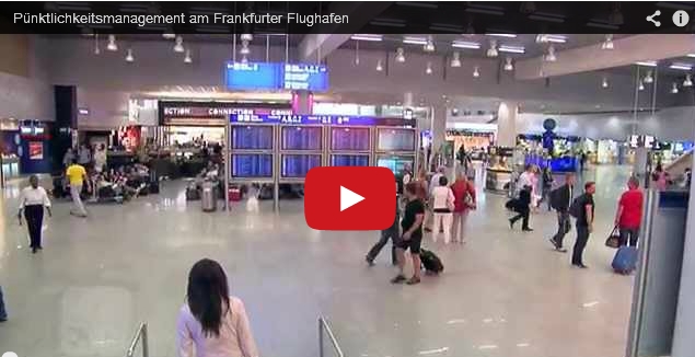 Pünktlichkeitsmanagement am Frankfurter Flughafen