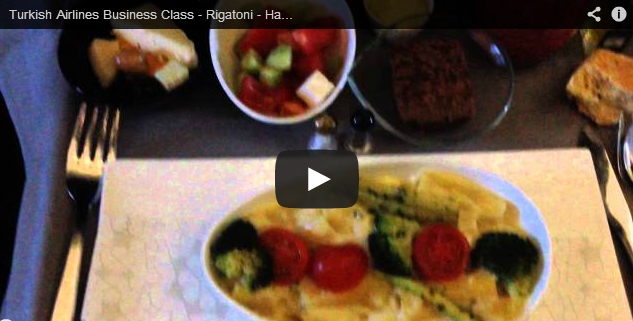 Rigatoni @ Turkish Airlines Business Class