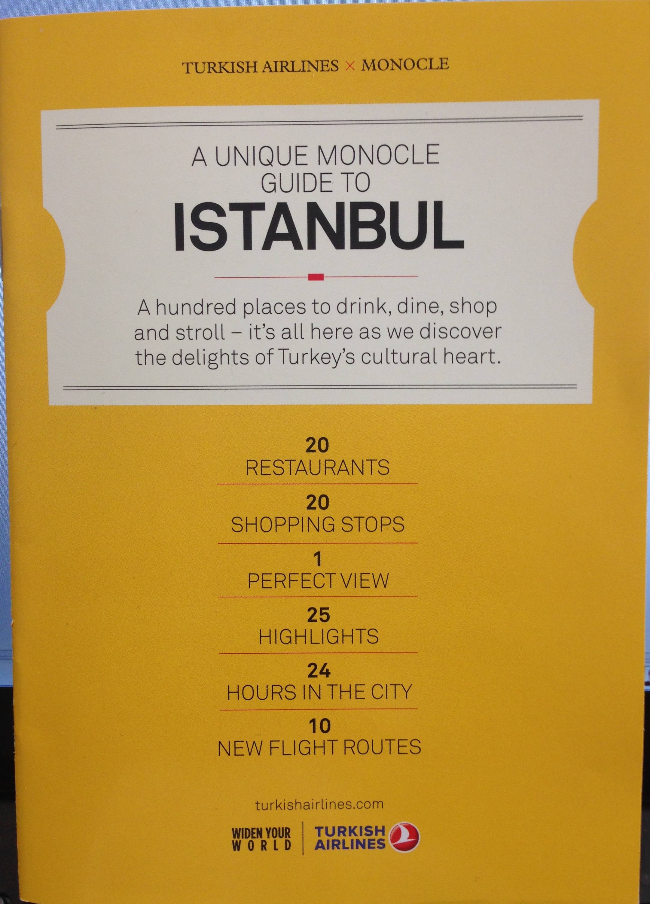Turkish Airlines – A Unique Monocle Guide to Istanbul