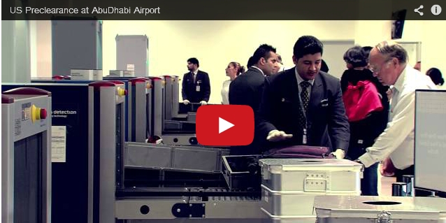 US Preclearance at Abu Dhabi Airport