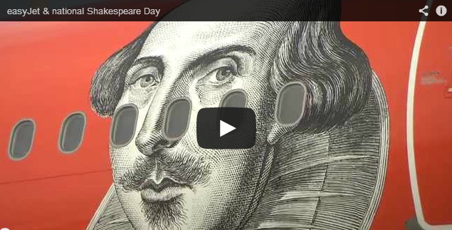 easyJet & National Shakespeare Day