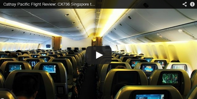 Cathay Pacific Flight Review: CX736 Singapore to Hong Kong