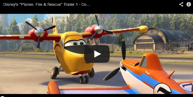 Disney’s “Planes: Fire & Rescue” Trailer 1 – Courage
