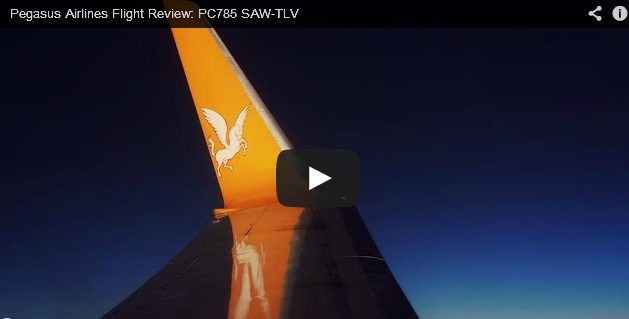 Pegasus Airlines Flight Review: PC785 SAW-TLV