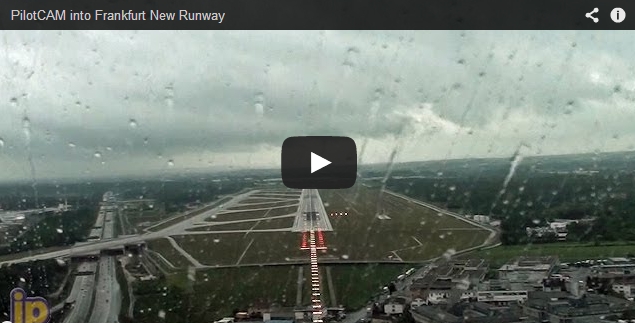 PilotCAM into Frankfurt New Runway