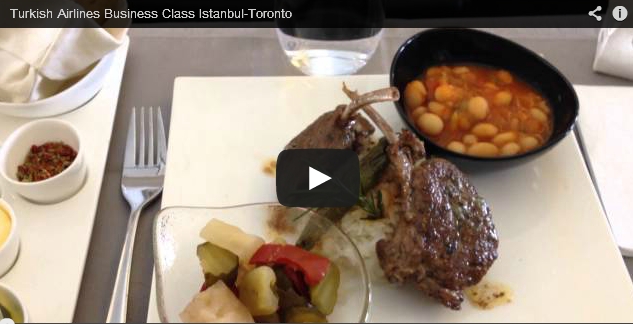 Turkish Airlines Business Class Istanbul-Toronto