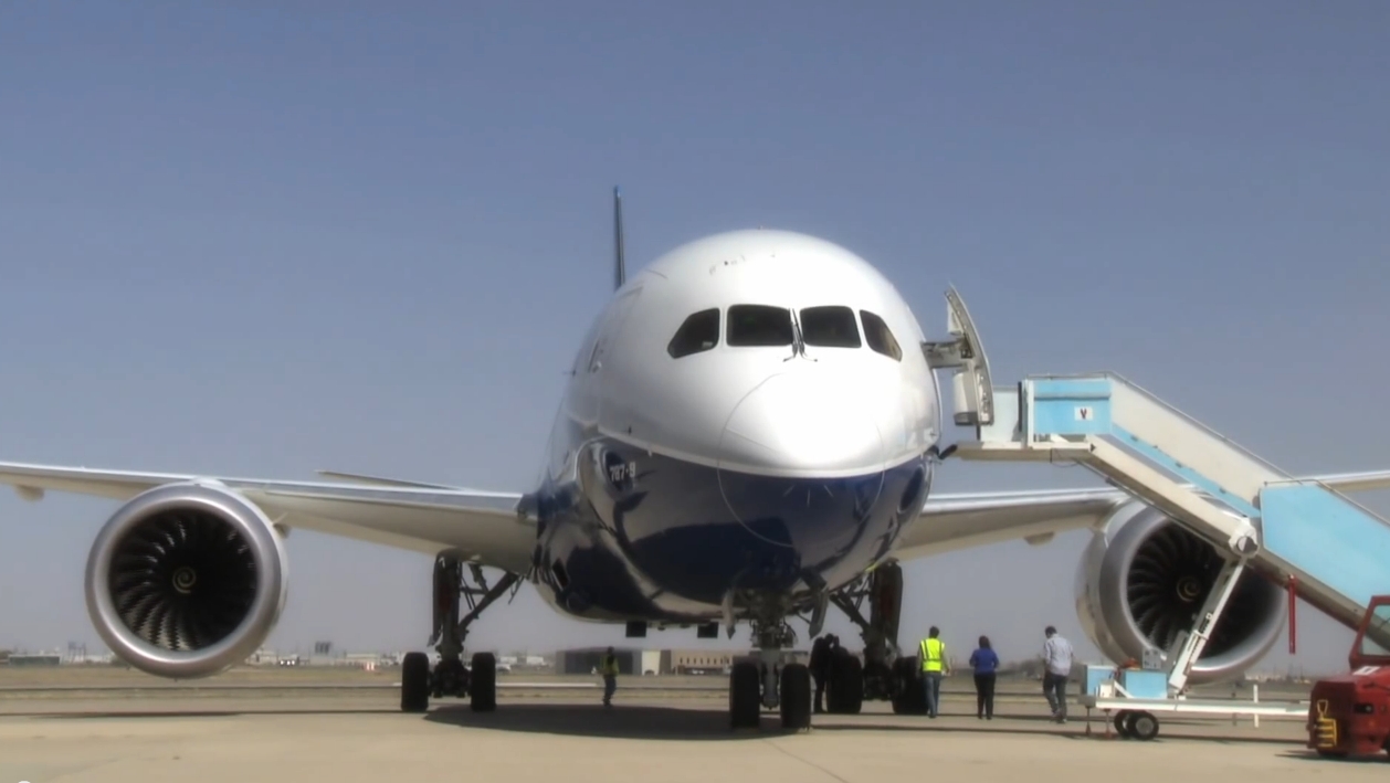 Boeing 787 wind test