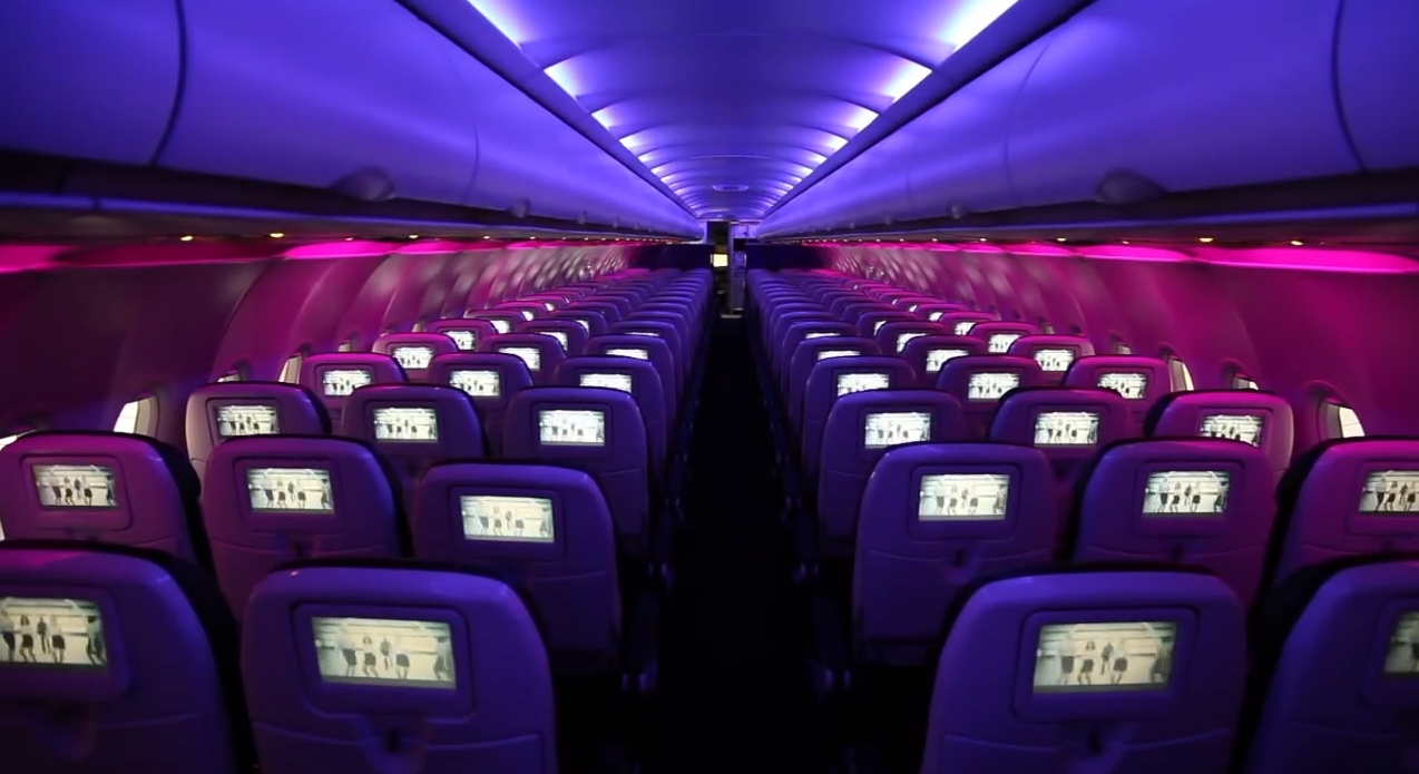Gogo ATG-4 Time Lapse Installation on Virgin America A320 Aircraft