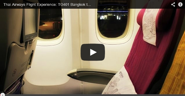 Thai Airways Flight Experience: TG401 Bangkok to Singapore
