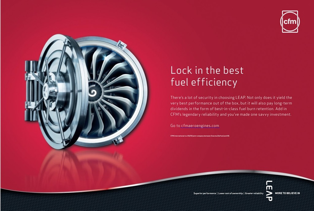 CFM - lock in the best fuel efficiency