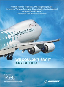 Cathay Pacific Cargo - Boeing 747-8 Freighters