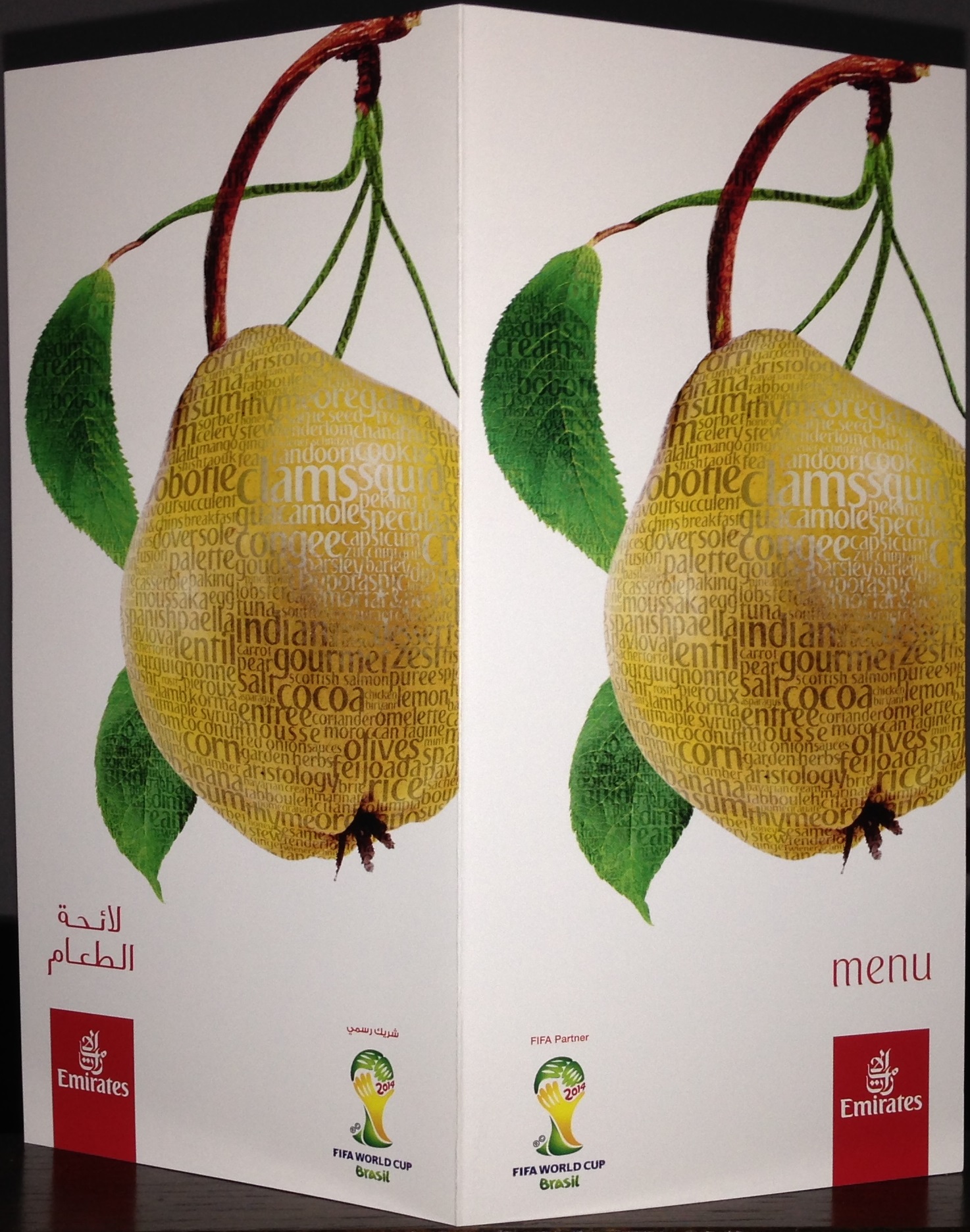 Emirates Inflight Food (Jakarta-Dubai)