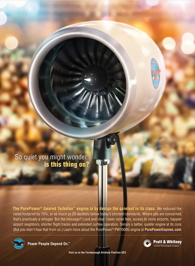 Pratt & Whitney – So quiet you might wonder is this thing on?