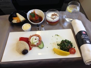 Turkish Airlines inflight food IST-VCE 001