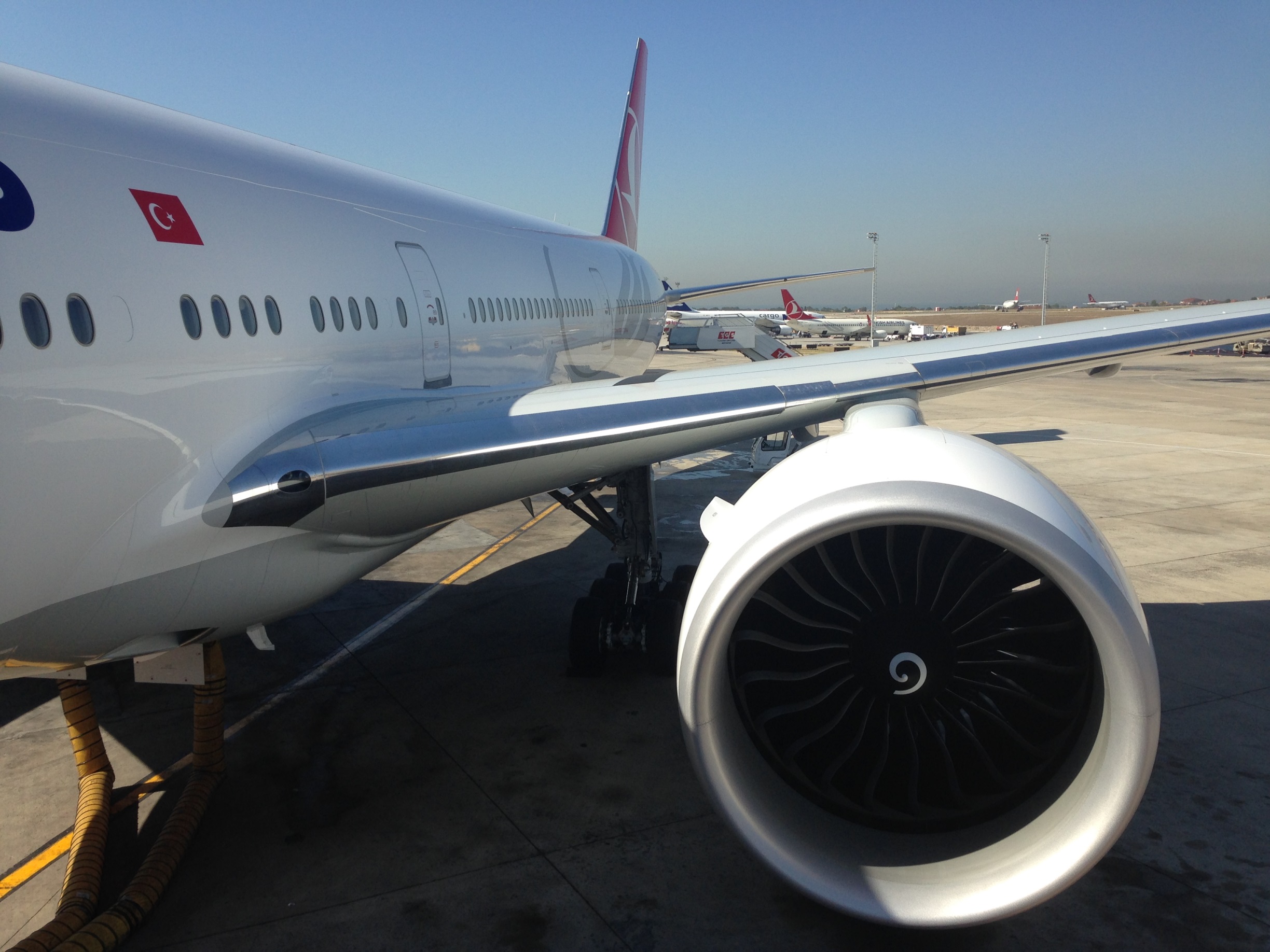 THY’nin Yeni 777’si Houston’da