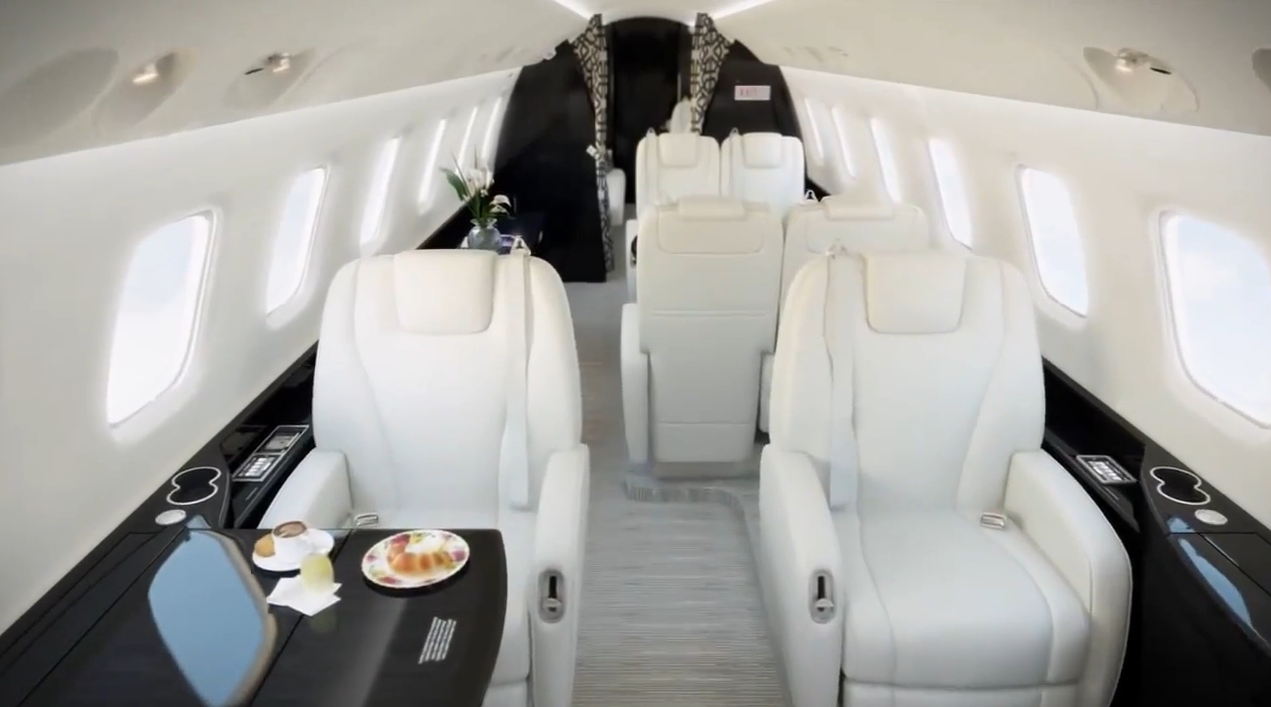 Embraer Legacy 650 – Virtual Tour