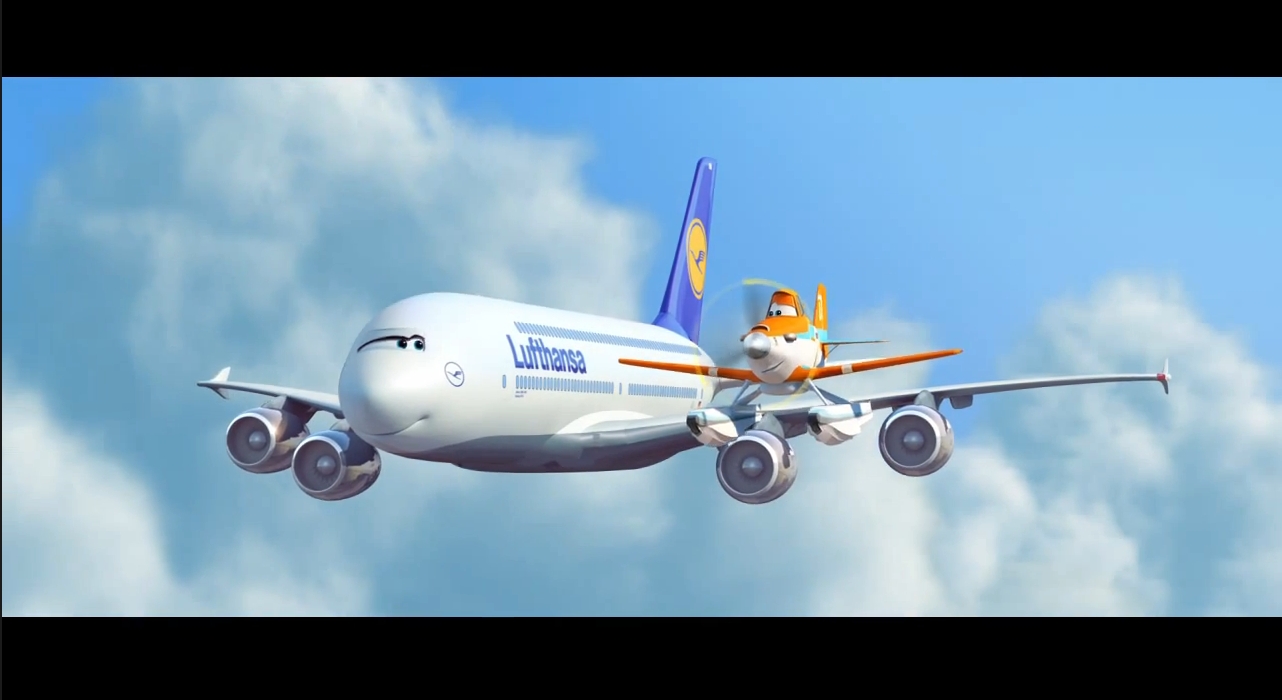 Dusty trifft Lufthansas A380 | Planes 2 – Immer im Einsatz