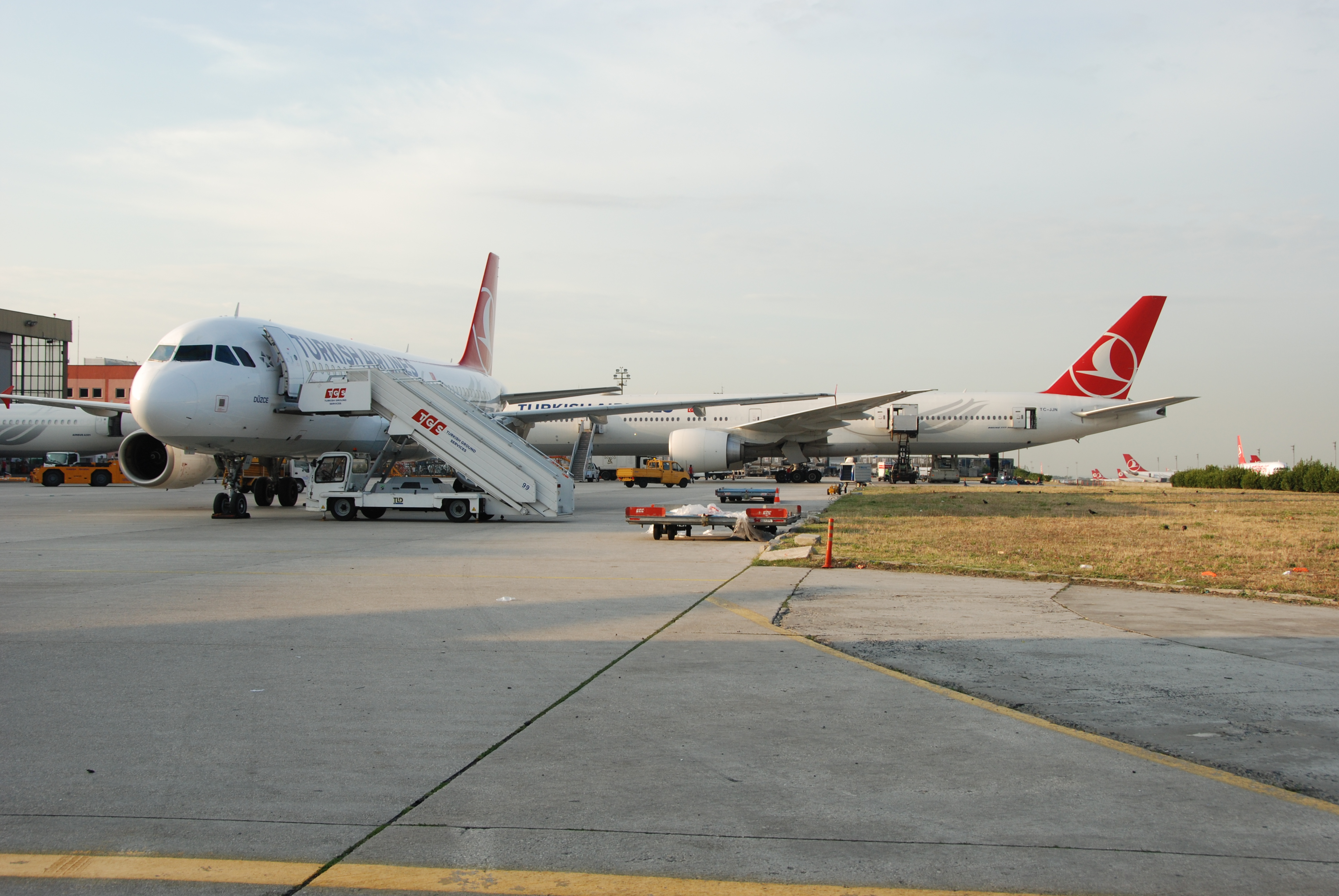 Spotting Turkish Airlines Airbus A320 @ Istanbul Ataturk Airport