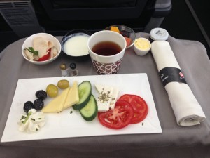 Turkish Airlines_inflight food_Istanbul Srajevo Business Class_2014-001