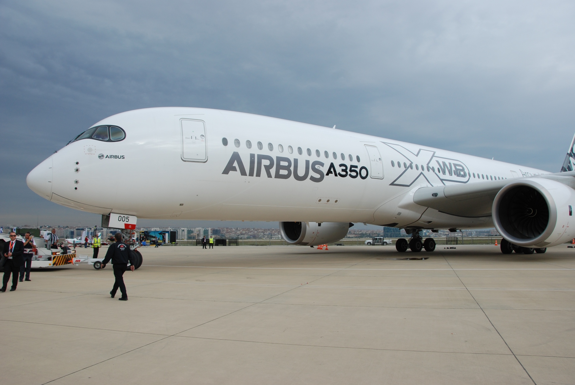 Airbus A350 @ Istanbul AirShow 2014