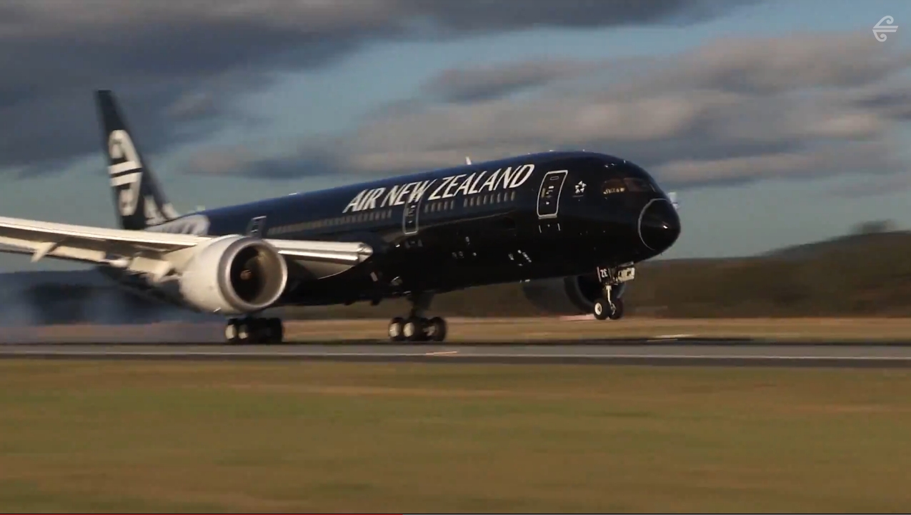 Air New Zealand’s Boeing 787-9 Dreamliner Arrives in Perth