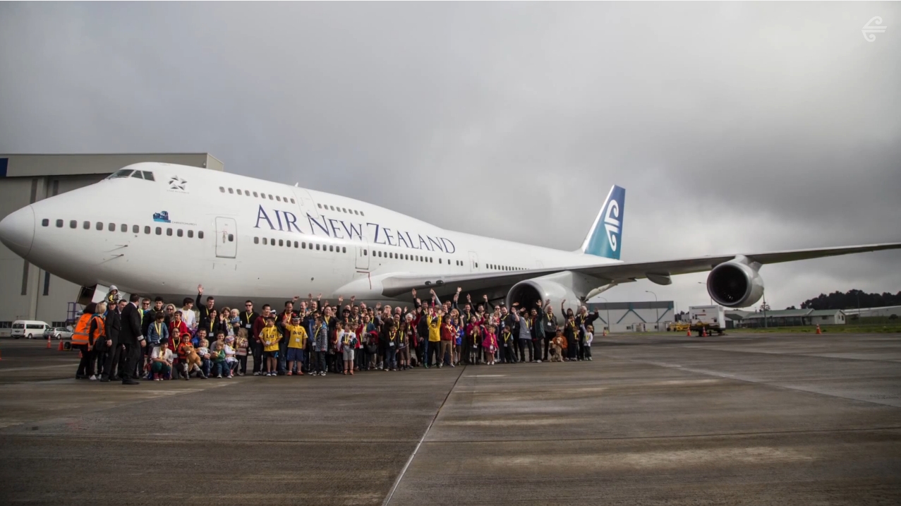 Air New Zealand – Farewell Queen of the Skies – Boeing 747