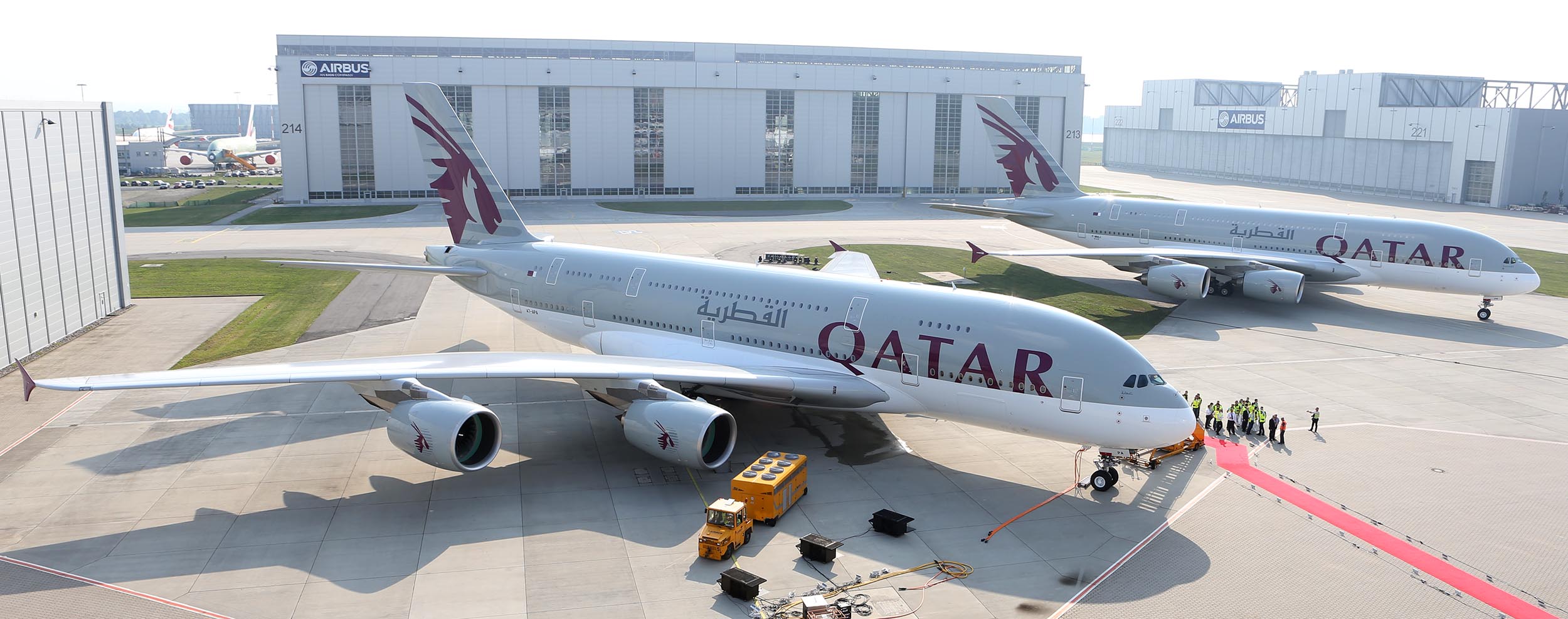 Qatar Airways, İlk Airbus A380’ini Teslim Aldı